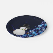 Paper Tellers Weihnachten Pappteller (Schrägansicht)