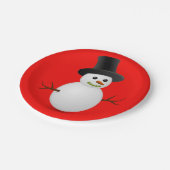 Paper Tellers Weihnachten Pappteller (Schrägansicht)