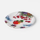 Paper Tellers Weihnachten Pappteller (Schrägansicht)