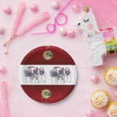 Paper Tellers Weihnachten Pappteller (Party)