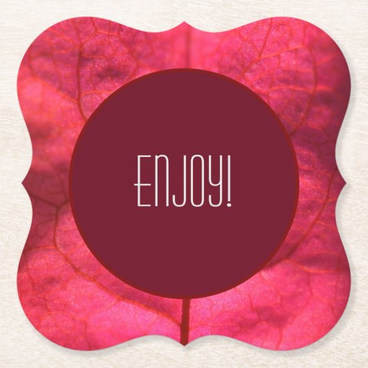 Paper Untersetzer Bougainvillea Collection (Vorderseite)