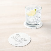 Paper Untersetzer : Lass uns tanzen (Vor Ort)