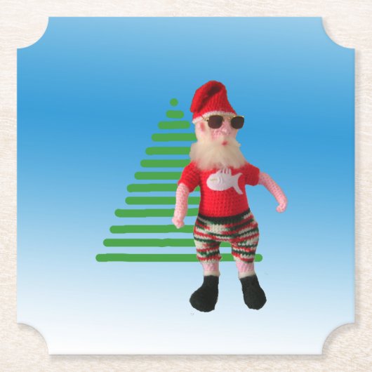 Paper Untersetzer - Leisure Santa (Vorderseite)