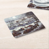 PAPER UNTERSETZER : New York : Zentralpark : 1920 (angewinkelt)