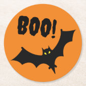 Paper Untersetzer Set von sechs - Boo! Bat Hallowe (Vorderseite)