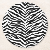 Paper Untersetzer Set-Zebra Print (Vorderseite)