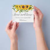 PAPER Zuhause Sweet Zuhause Moving Ankündigung Flyer (Gruppe)