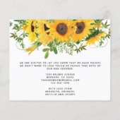 PAPER Zuhause Sweet Zuhause Moving Ankündigung Flyer (Hinten)