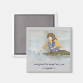 Paperbootmagnet Magnet (Vorderseite/Rückseite)