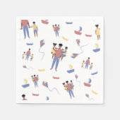 Paperbuch zum Vater Napkins Serviette (Vorderseite)