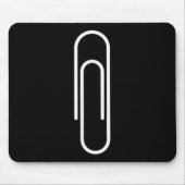 Paperclip, Funny, Jokes, Sarcastic  Mousepad (Vorne)