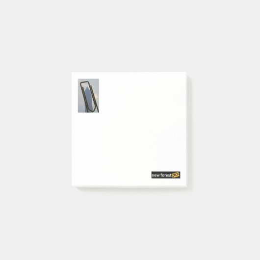 Paperclip Post-it Klebezettel (Vorderseite)