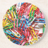 Paperclip Rainbow Untersetzer (Vorne)