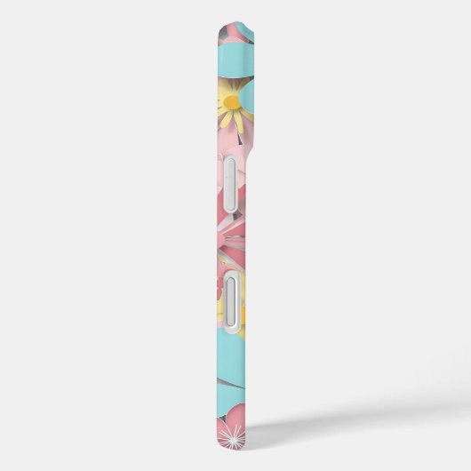 Papercut-Blume Case-Mate iPhone Hülle (Rückseite / Rechts)