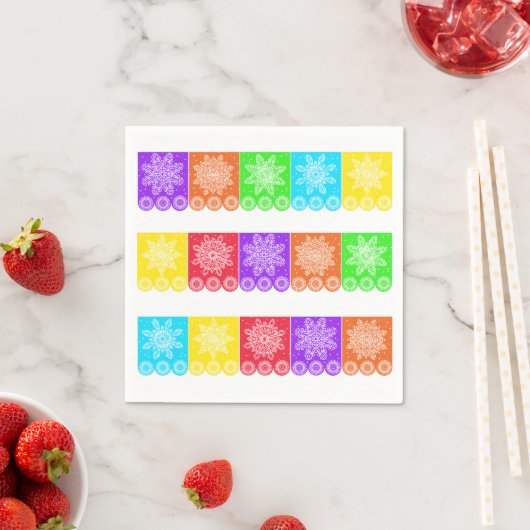 Papercut Cinco de Mayo Serviette (Beispiel)