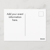 Papercut Earth Day Conservation Faucet & City Postkarte (Rückseite)