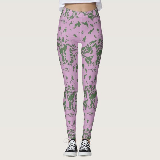 PaperCut Garden Leggings (Vorderseite)