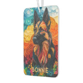 Papercut German Shepherd Autolufterfrischer (Links)