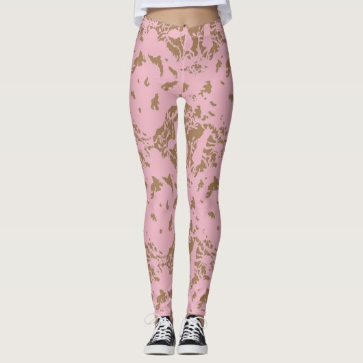PaperCut inspiration Leggings (Vorderseite)