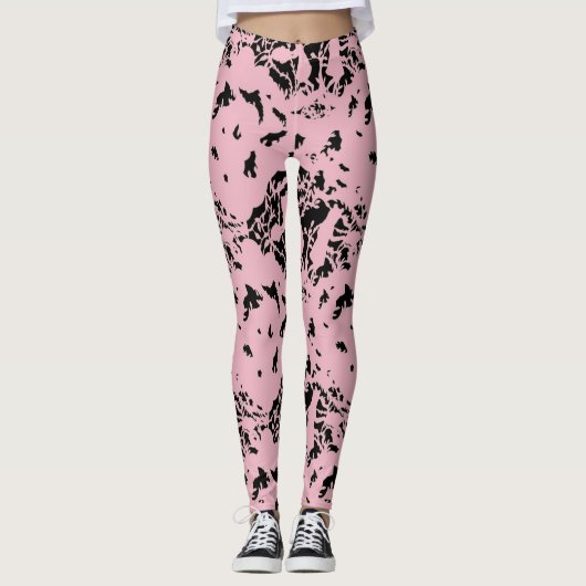 Papercut inspiration leggings (Vorderseite)