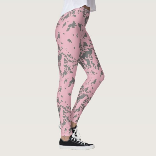 Papercut inspiration leggings (Rechts)