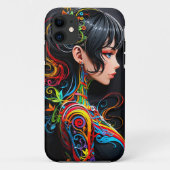 Papercut Pop Art Beauty ( iPhone / iPad Gehäuse ) Case-Mate iPhone Hülle (Rückseite)