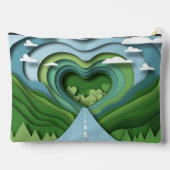 Papercut Road Accessory Pouch Travel Bag Zubehörtasche (Rückseite)