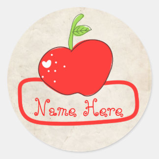 PaperFruit-BesitzerVersandaufkleber Runder Aufkleber