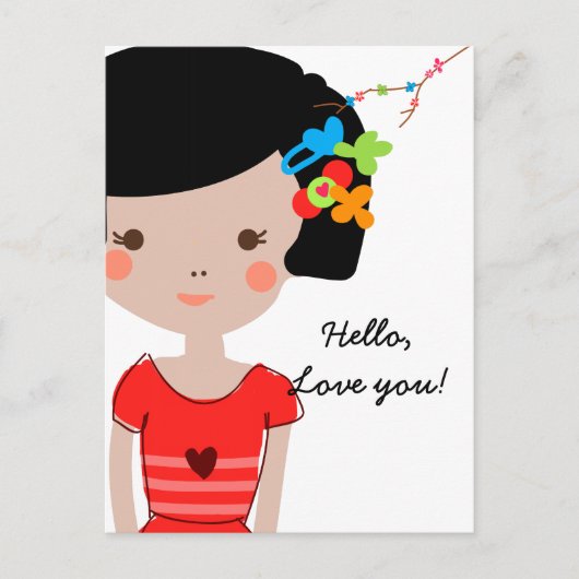 Paperfruit Yosola Postcard Postkarte (Vorderseite)