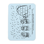 Papergewicht Magnet (Vertikal)