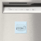 Papergewicht Magnet (In Situ (Geschirrspüler))