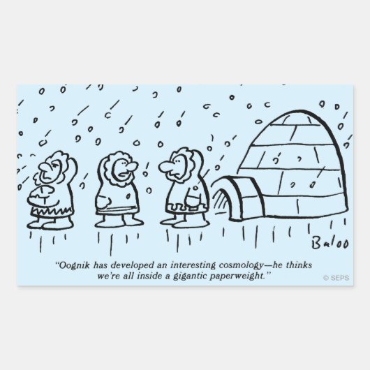 Papergewicht Rechteckiger Aufkleber (Vorderseite)