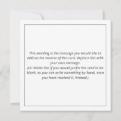 Paperless Society Cartoon Karte (Rückseite)