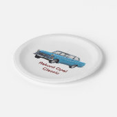 #PaperPlate #ClassicCars #CarDesignPaperPlate Papa Pappteller (Schrägansicht)