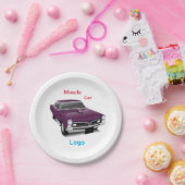 #PaperPlate #MuscleCar #CarDesignPaperPlate-Papier Pappteller (Party)