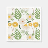 Papers Napkins, Blume des Blumenhandels Serviette (Vorderseite)