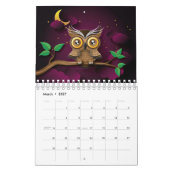 Paperschnitt-Tierkalender Kalender (Mär 2027)