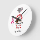 Paperweight Runde Wanduhr (Winkel)