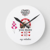 Paperweight Runde Wanduhr (Vorderseite)