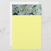 Paperwhite Narcissus Delikate Weiße Blume Briefpapier (Vorne/Hinten)