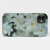 Paperwhite Narcissus Delikate Weiße Blume Case-Mate iPhone Hülle (Rückseite (Horizontal))