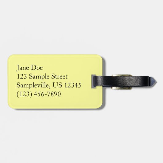 Paperwhite Narcissus Delikate Weiße Blume Gepäckanhänger (Rückseite horizontal)