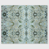 Paperwhite Narcissus Delikate Weiße Blume Geschenkpapier (Flach)