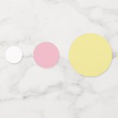 Paperwhite Narcissus Delikate Weiße Blume Konfetti (Rückseiten)