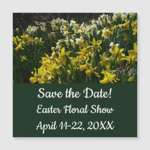 Paperwhite Narcissus Delikate Weiße Blume Magnetkarte