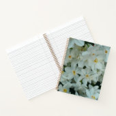Paperwhite Narcissus Delikate Weiße Blume Notizblock (Innenseite)