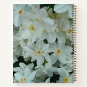 Paperwhite Narcissus Delikate Weiße Blume Notizblock (Rückseite)