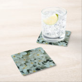 Paperwhite Narcissus Delikate Weiße Blume Rechteckiger Pappuntersetzer (Vor Ort)