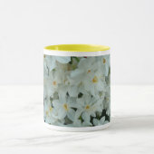 Paperwhite Narzissen-empfindliche weiße Blumen Tasse (Zentrum)