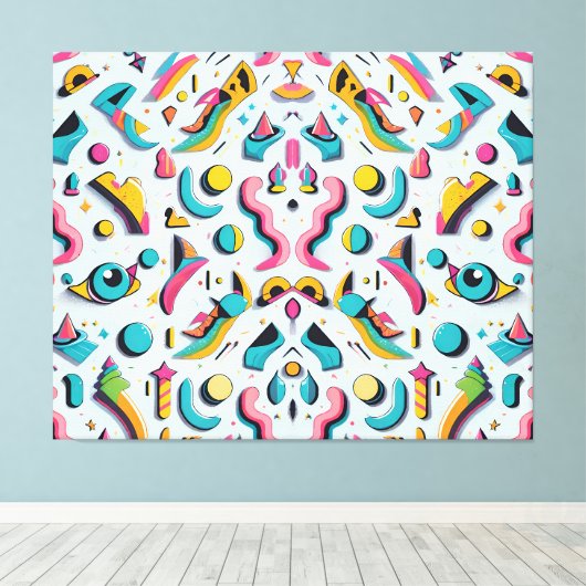 Paperwhite Party Popper - Ken Gage Art Leinwanddruck (Insitu (Holzboden))